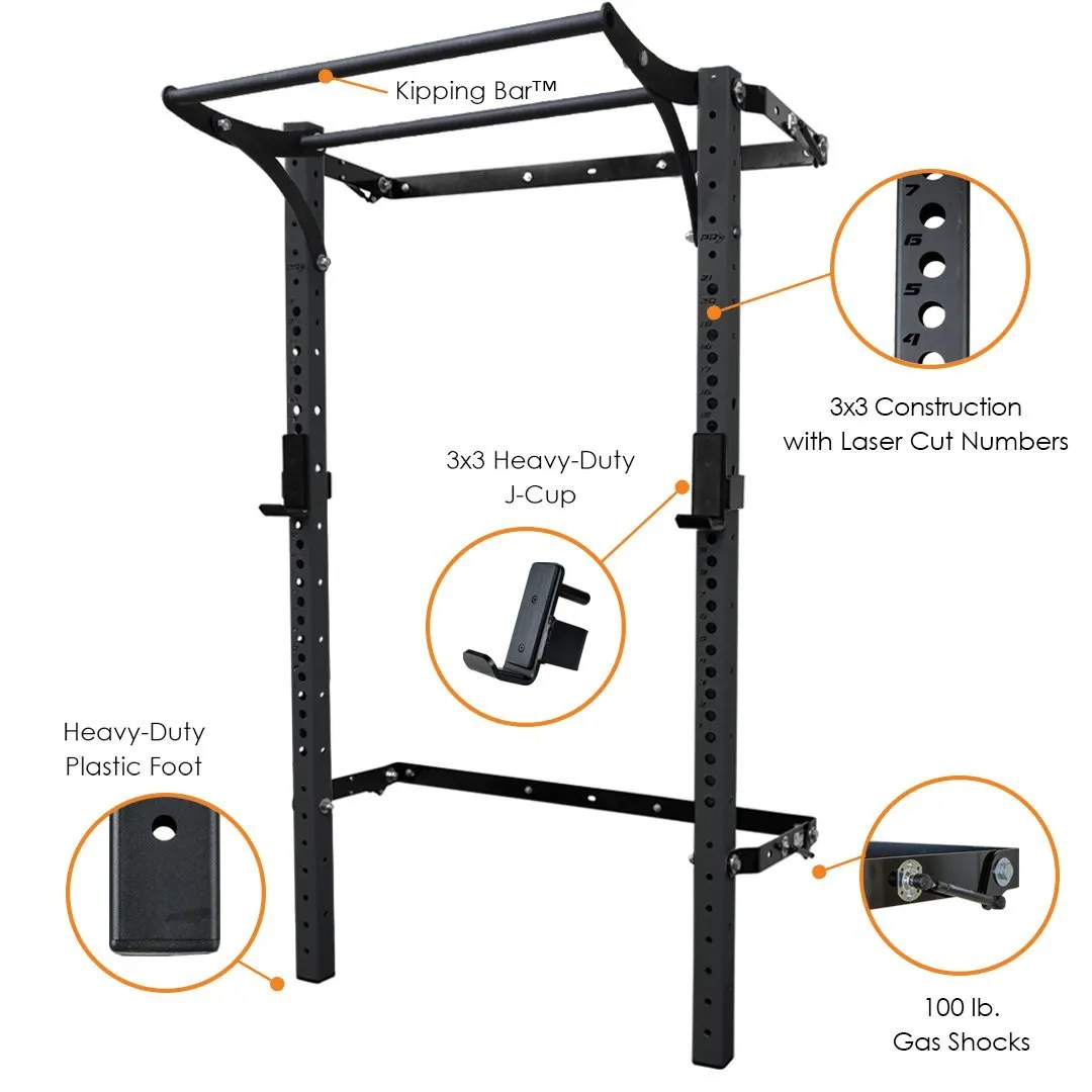 Profile® PRO Squat Rack with Kipping Bar™