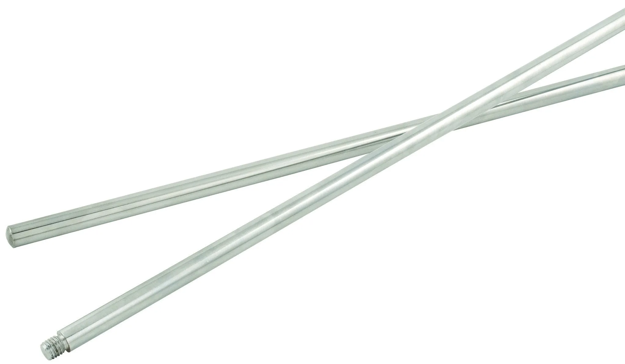 Retort Stand Rod, 19.8" (50cm) - Stainless Steel - 10 x 1.5mm Thread - Eisco Labs