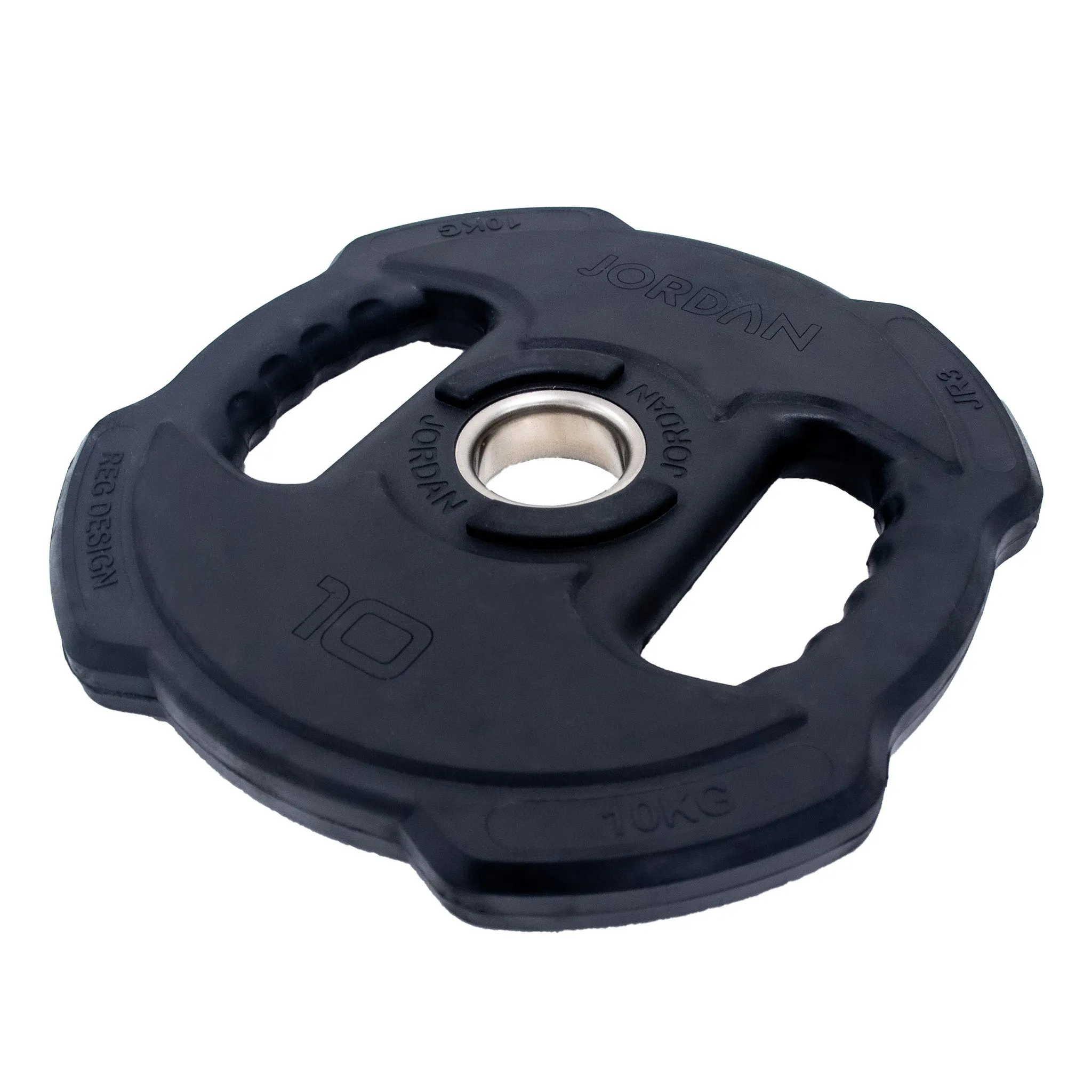 SAVE 50%! JORDAN® Ignite V2 Premium Rubber Olympic Weight Plates (Clearance)