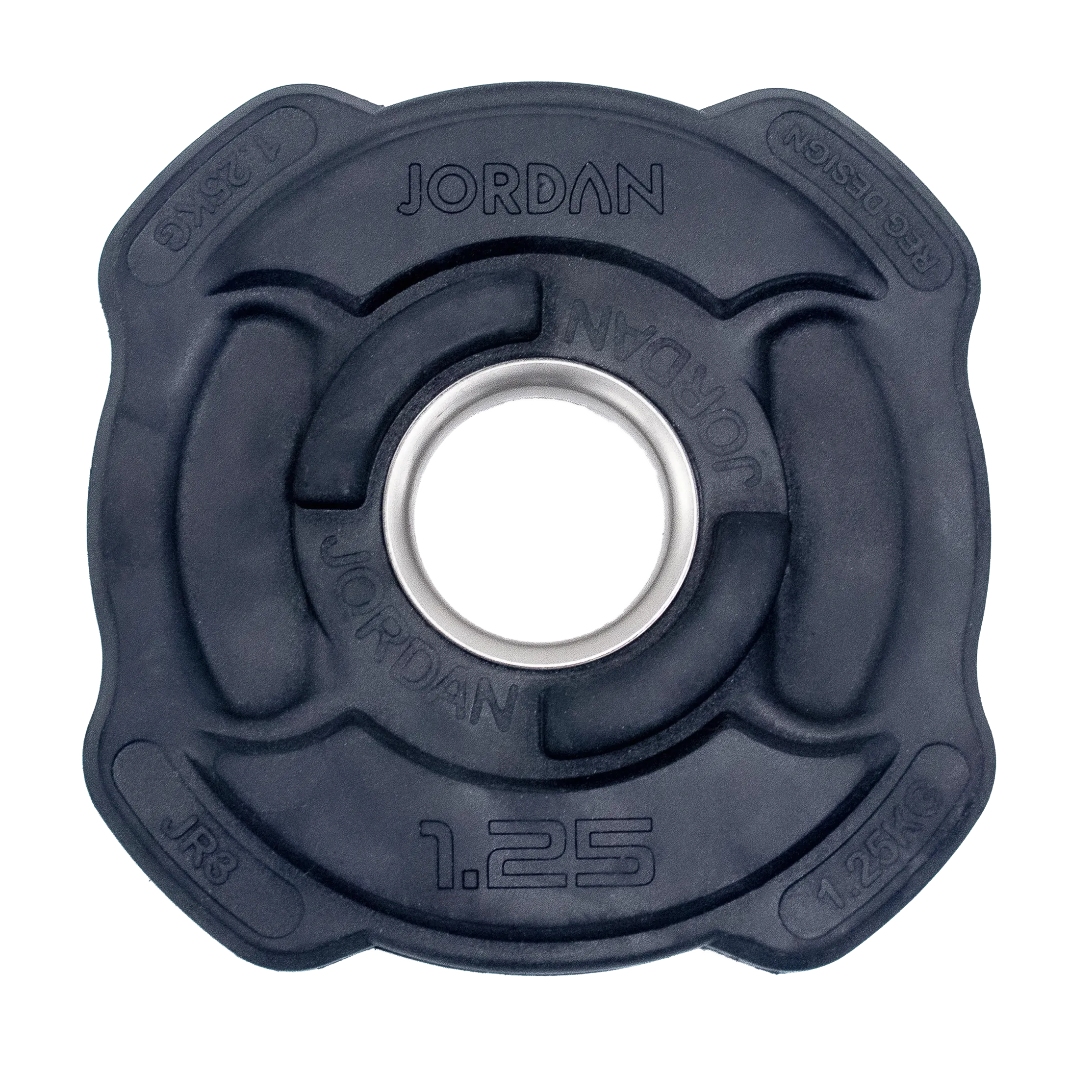 SAVE 50%! JORDAN® Ignite V2 Premium Rubber Olympic Weight Plates (Clearance)