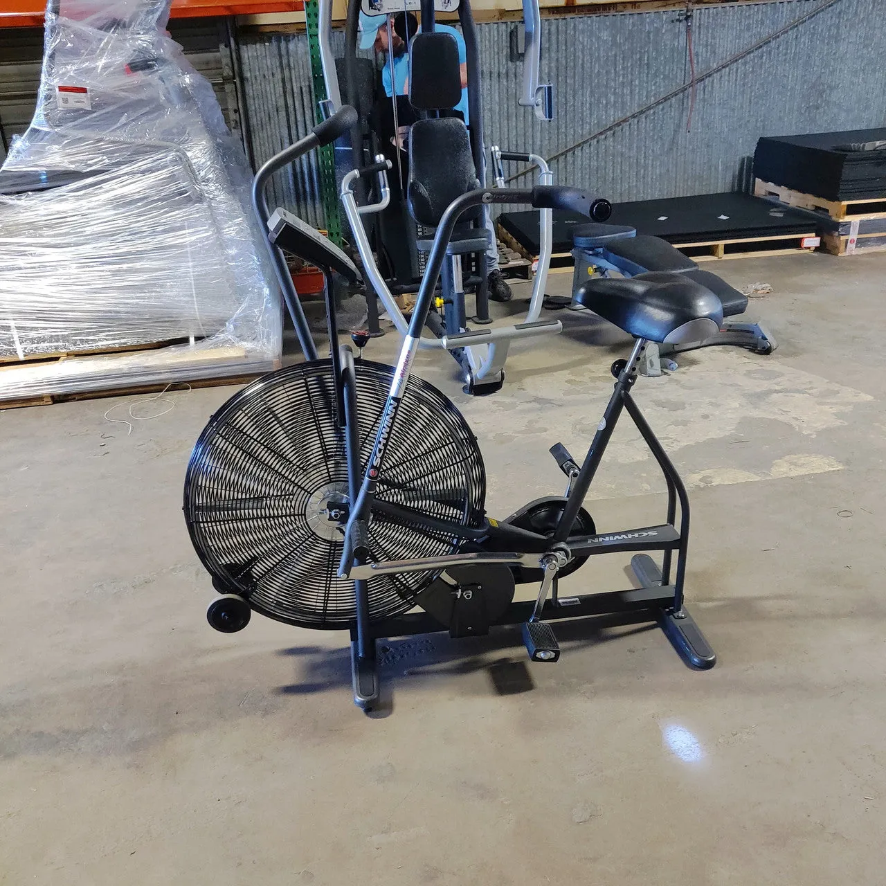 Schwinn Air Bike with Screen