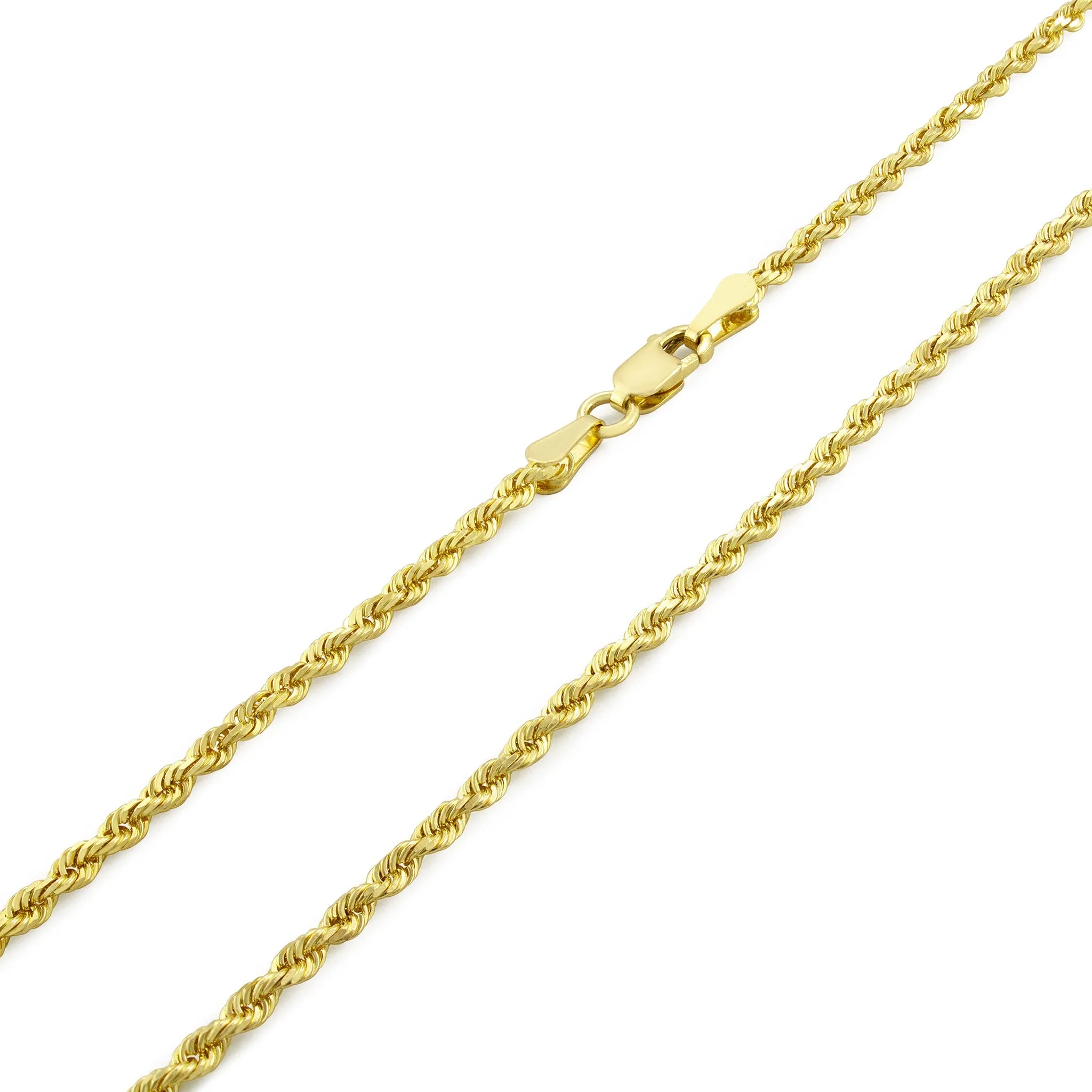 Solid Rope Chain (Silver)