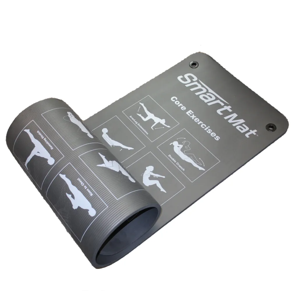 Studio Line Self-Guided Exercise Mat - Black