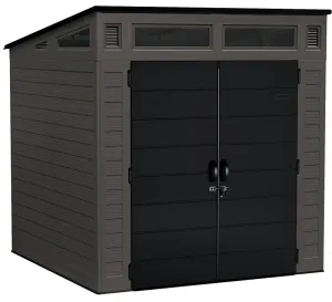 Suncast BMS7780 Storage Shed, 317 cu-ft Capacity, 7 ft 2-1/2 in W, 7 ft 3-1/2 in D, 7 ft 5-1/2 in H, Resin :EA: QUANTITY: 1