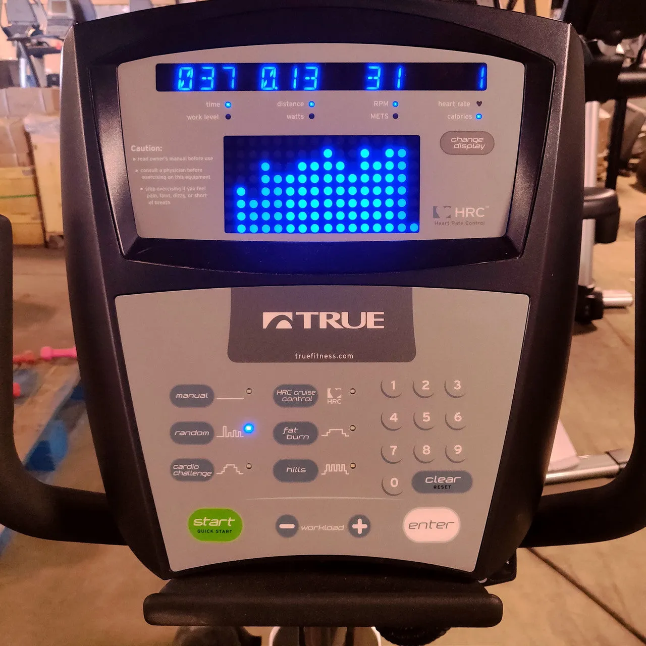 True Upright Exercise Bike PS900