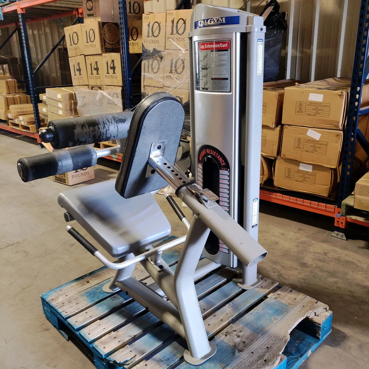 TuffStuff Leg Curl/Leg Extension Calgym Commercial Grade