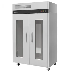 Turbo Air M3H47-2-G-TS 51-3/4" 2 Section Heated Cabinet, 42.9 cu. Ft., 115/60/1