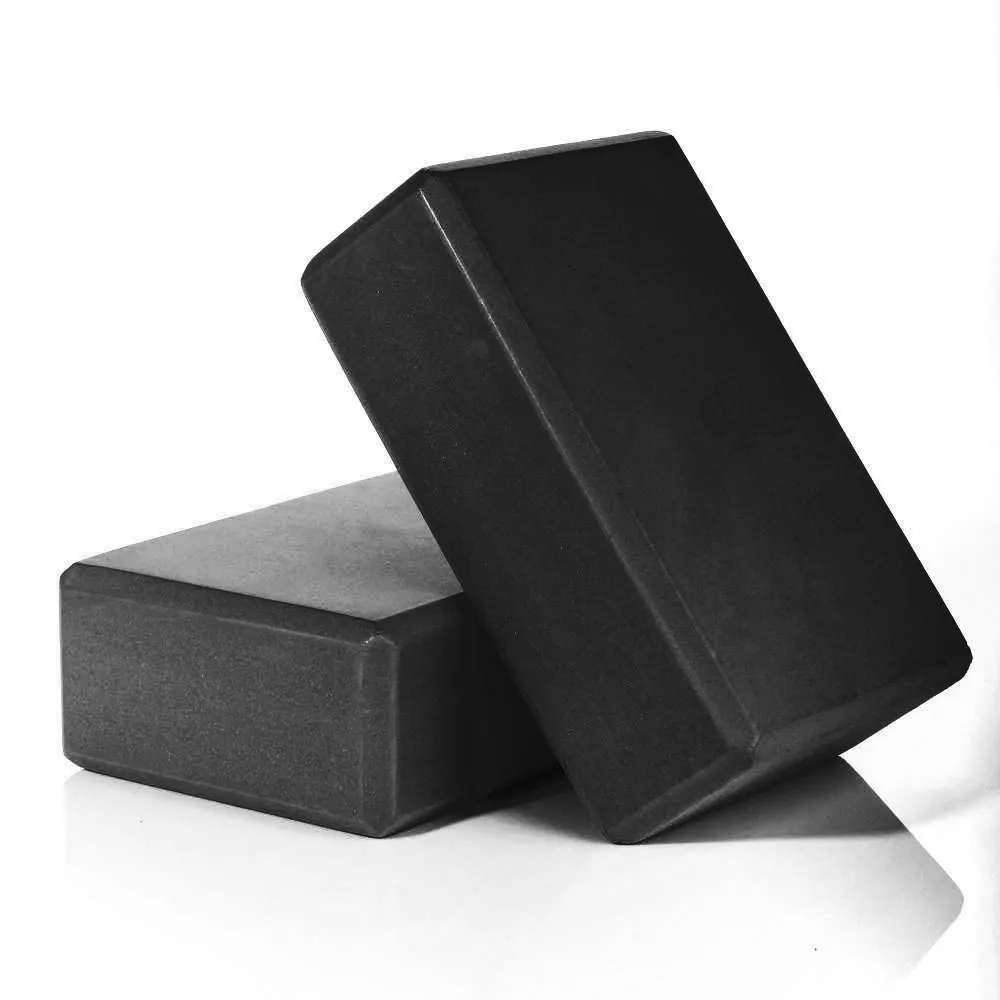 Ultimate Sup 2 Pcs Yoga Block | Yoga Brick for Yoga Pilates Exercises & Stretching