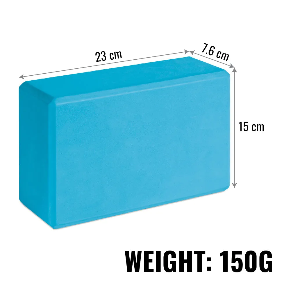 Ultimate Sup 2 Pcs Yoga Block | Yoga Brick for Yoga Pilates Exercises & Stretching