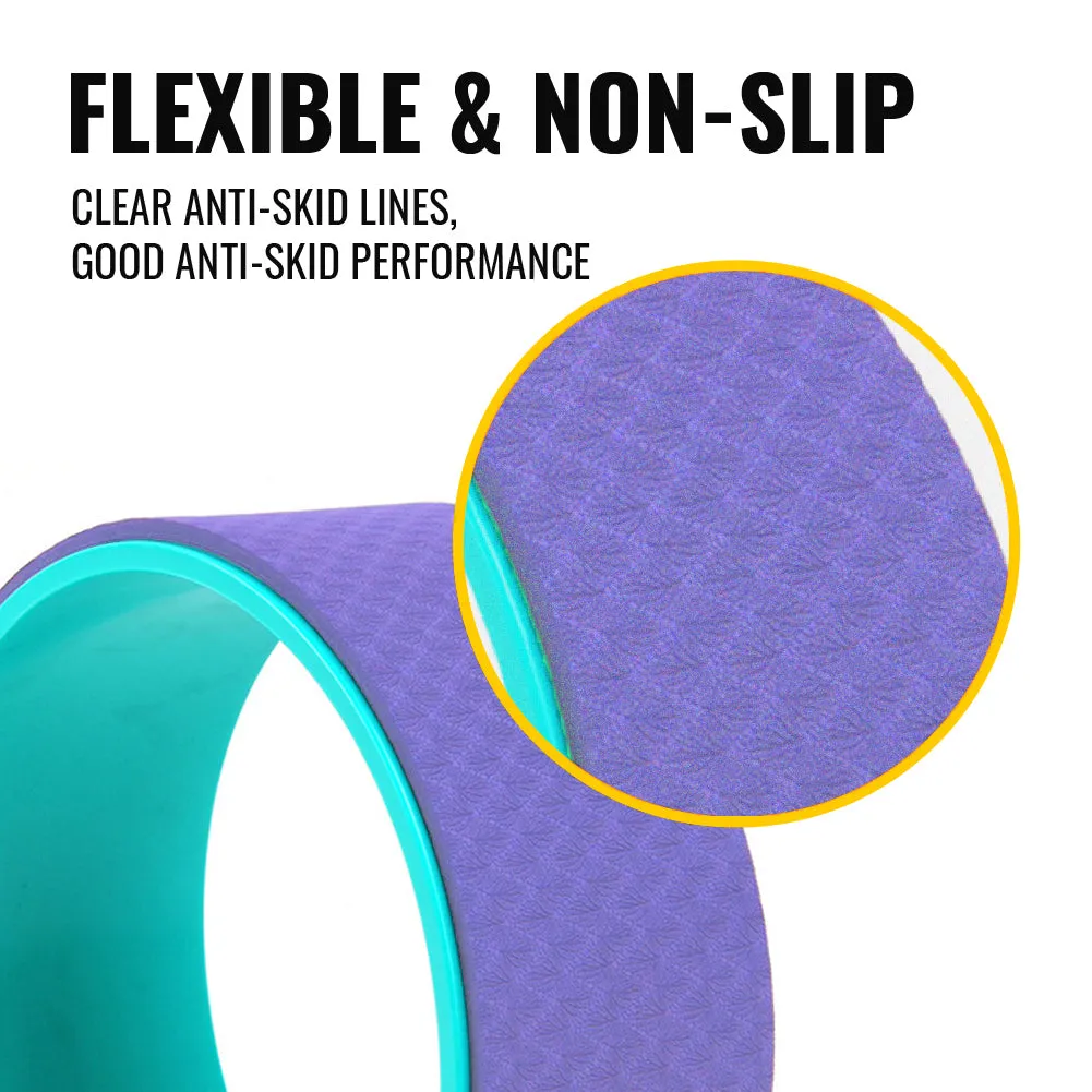 Ultimate Sup Yoga Wheel for Yoga Pilates Exercises & Stretching
