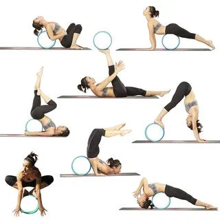 Ultimate Sup Yoga Wheel for Yoga Pilates Exercises & Stretching