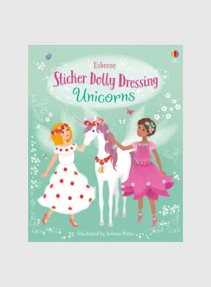 Usborne's Dolly Dressing Unicorns Sticker Book