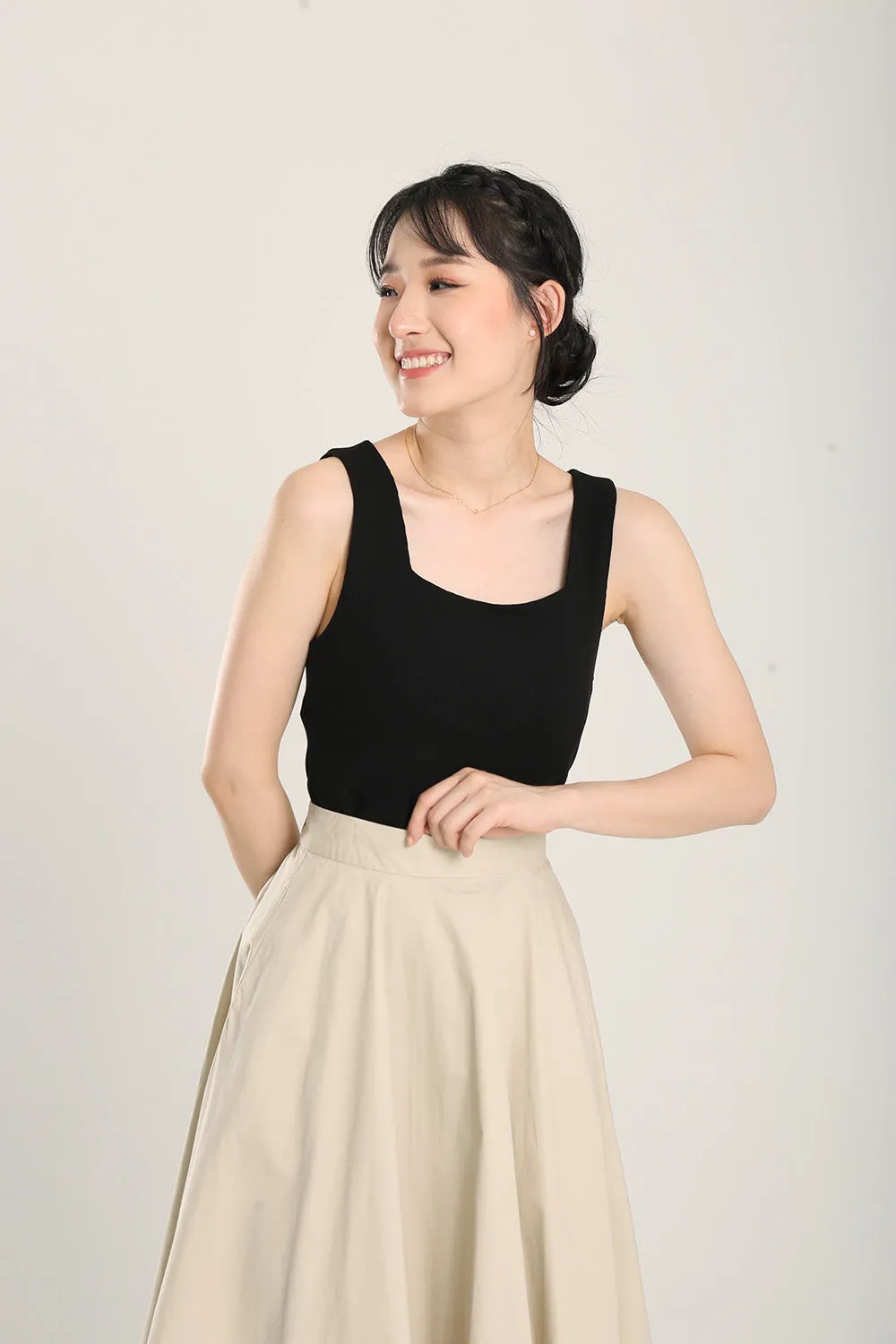 Venessa Weight Top in Black