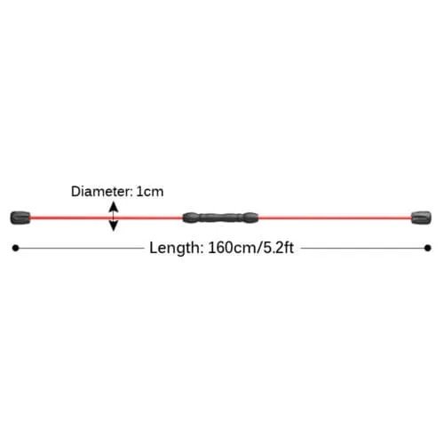 Vibration Fitness Exercise Bar, Stick
