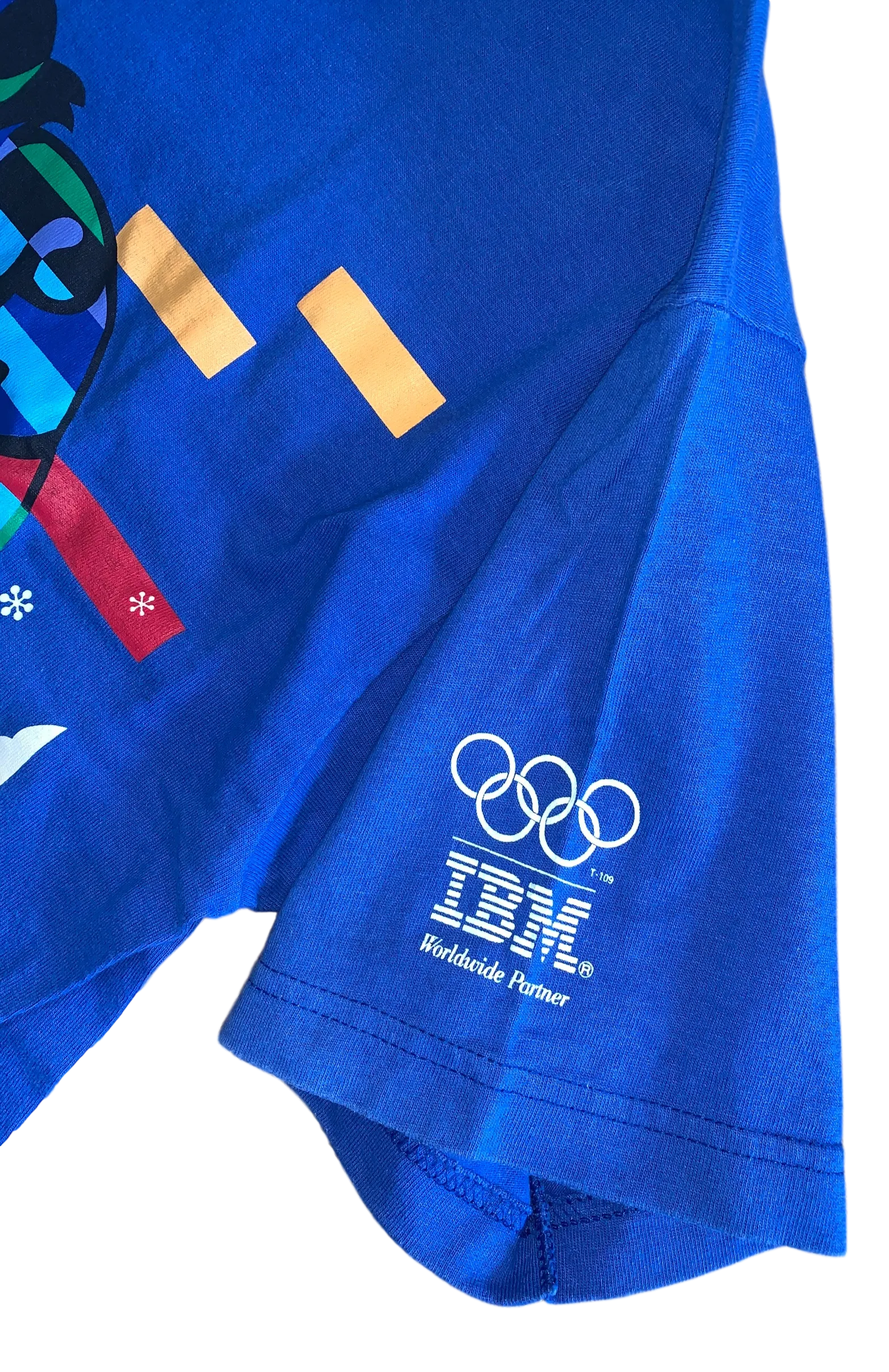 Vintage Olympic Ski Tee (1998) - Large