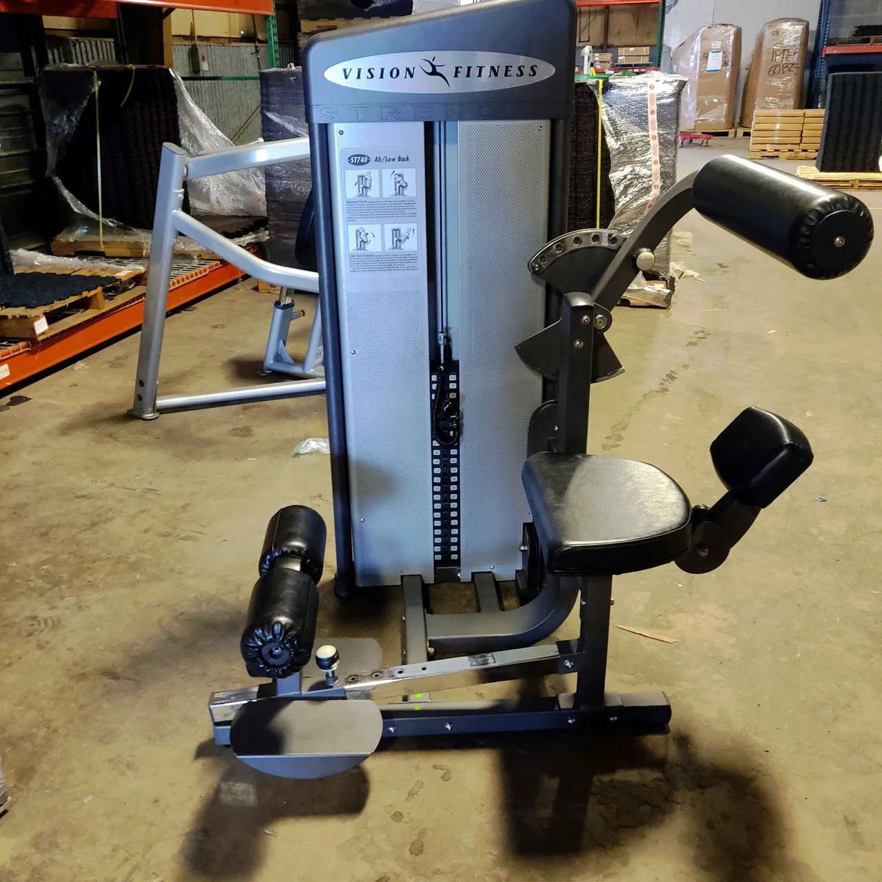 Vision Fitness Ab/Low Back Combo Model ST740