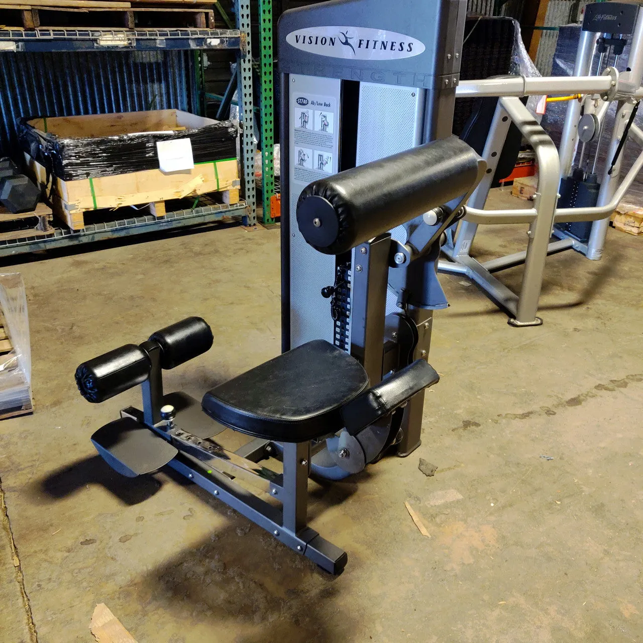 Vision Fitness Ab/Low Back Combo Model ST740