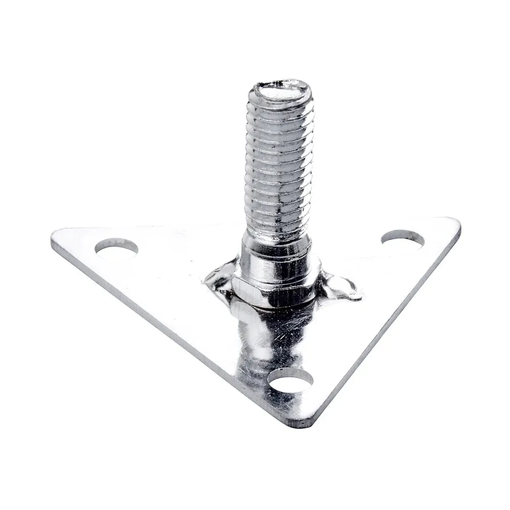 Winco VC-FP Shelving Foot Plate, w/ screws, 4 SET PACK
